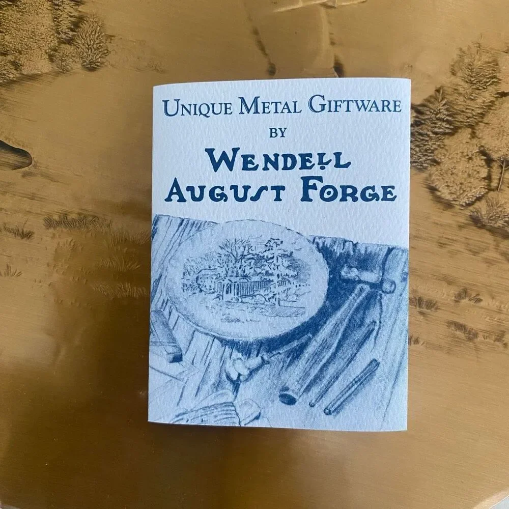 Wendell August Forge 9” solid bronze golf plate 1994
